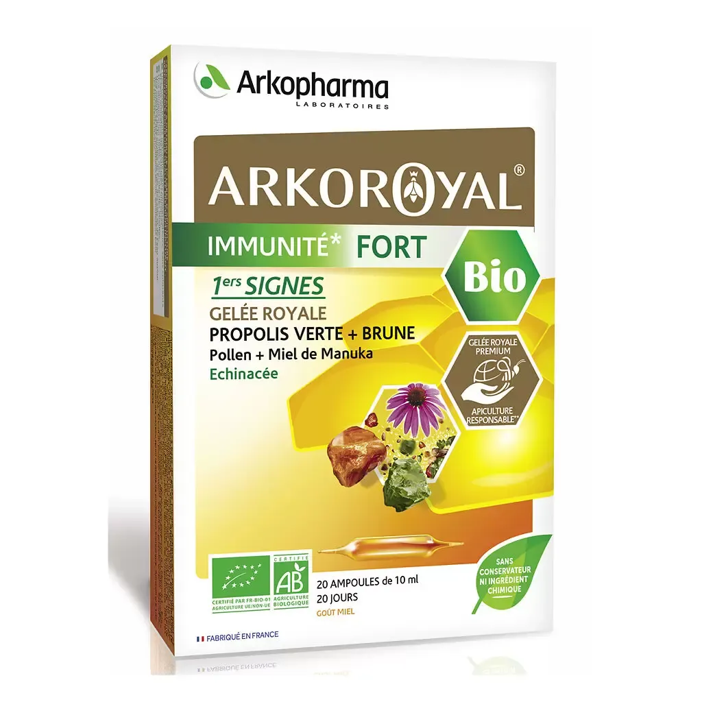 фото упаковки Arkoroyal Immunite Fort Bio Раствор